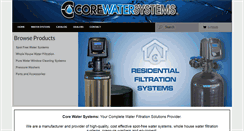 Desktop Screenshot of corewatersystems.com